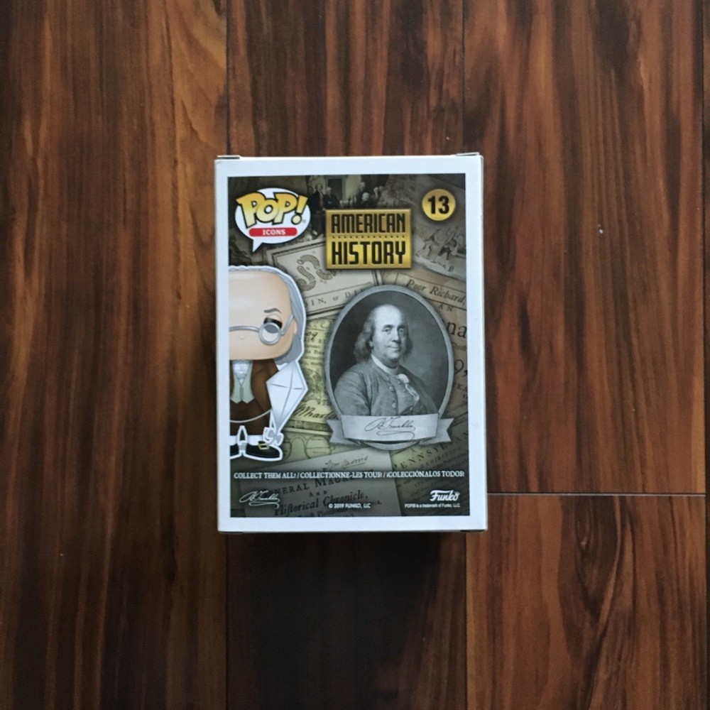 Benjamin Franklin Funko Pop - Picture 3 of 6
